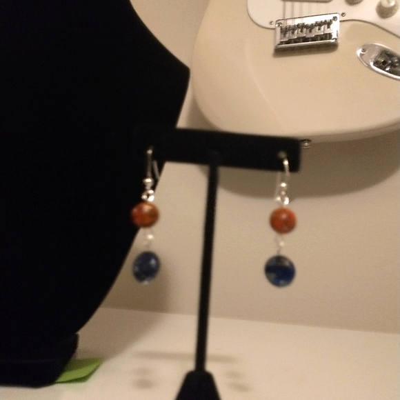 Jasper earrings - Picture 4 of 5